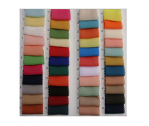 Stock 75D Rose Red Star knot chiffon fabric fashion new